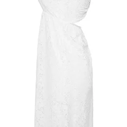 Urban Classics Damen Mini Kleid M. Allover Spitzenbesatz Weiss -Vero Moda Verkaufsgeschäft 15010962 3