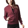 Urban Classics Damen Jacke Ladies Light Bomber Jacket Burgundy 1 Urban Classics Damen Jacke Ladies Light Bomber Jacket Burgundy -Vero Moda Verkaufsgeschäft 16020186