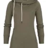 Urban Classics Damen Hoodie Mit überlappender Kapuze Und 2-Pockets Oliv Grün 2 Urban Classics Damen Hoodie Mit überlappender Kapuze Und 2-Pockets Oliv Grün -Vero Moda Verkaufsgeschäft 16081452