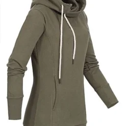 Urban Classics Damen Hoodie Mit überlappender Kapuze Und 2-Pockets Oliv Grün 8 Urban Classics Damen Hoodie Mit überlappender Kapuze Und 2-Pockets Oliv Grün -Vero Moda Verkaufsgeschäft 16081452 2