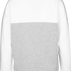 Urban Classics Damen 2-Tone Hoodie Tunnelzug Am Saum Grau Weiss -Vero Moda Verkaufsgeschäft 18031679 2