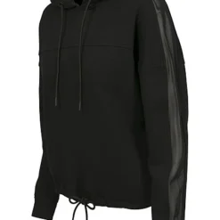 Urban Classics Damen Hoodie Mit Mesh-Detail Seitl. Schwarz -Vero Moda Verkaufsgeschäft 19010024 3