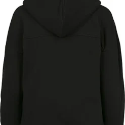 Urban Classics Damen Hoodie Mit Mesh-Detail Seitl. Schwarz -Vero Moda Verkaufsgeschäft 19010024 4