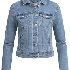 Vero Moda Damen NOOS Jeans Jacke 2 Brusttaschen Hell Blau Denim