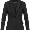 Vero Moda Damen NOOS V-Neck Jersey Blazer 2-Pockets Regular Fit Schwarz 2 Vero Moda Damen NOOS V-Neck Jersey Blazer 2-Pockets Regular Fit Schwarz -Vero Moda Verkaufsgeschäft 19041259