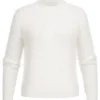 Hailys Damen High-Neck Strickpullover Offweiss -Vero Moda Verkaufsgeschäft 19104483