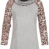 Styleboom Fashion Damen Schalkragen Longsleeve Leo Print Hell Grau Beige 2 Styleboom Fashion Damen Schalkragen Longsleeve Leo Print Hell Grau Beige -Vero Moda Verkaufsgeschäft 20026231