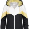 Seventyseven Lifestyle Damen Colorblock Windjacke Kapuze 2-Pockets Gelb Schwarz Weiss 2 Seventyseven Lifestyle Damen Colorblock Windjacke Kapuze 2-Pockets Gelb Schwarz Weiss -Vero Moda Verkaufsgeschäft 20039001