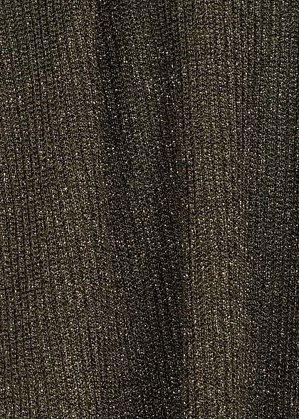 ONLY Damen NOOS High-Neck Lurex Longsleeve Ivy Oliv Grün Gold 5 ONLY Damen NOOS High-Neck Lurex Longsleeve Ivy Oliv Grün Gold – Bild 3