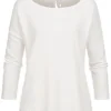 Tom Tailor Damen 3/4 Arm Ribbed Pullover Sweater Mit Schleife Hinten Off Weiss 1 Tom Tailor Damen 3/4 Arm Ribbed Pullover Sweater Mit Schleife Hinten Off Weiss -Vero Moda Verkaufsgeschäft 20084079