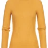 Tom Tailor Damen Ribbed Frill Longsleeve Pullover Indian Spice Gelb 2 Tom Tailor Damen Ribbed Frill Longsleeve Pullover Indian Spice Gelb -Vero Moda Verkaufsgeschäft 20104625