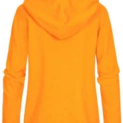Tom Tailor Damen Ribbed Hoodie Nice Cosy Kapuze Tunnelzug Orange Gelb -Vero Moda Verkaufsgeschäft 20104832 3