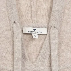 Tom Tailor Damen Lurex Hoodie Kapuze Glitzerdetails Am Saum Rippbündchen Warm Beige Mel 9 Tom Tailor Damen Lurex Hoodie Kapuze Glitzerdetails Am Saum Rippbündchen Warm Beige Mel -Vero Moda Verkaufsgeschäft 20110323 3