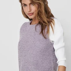 JACQUELINE DE YONG JDY By ONLY Damen Strick Pullunder Pastel Lila -Vero Moda Verkaufsgeschäft 20120519 4