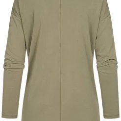 ONLY Damen Modal Tencell Longsleeve Vokuhila Deep Lichen Grün -Vero Moda Verkaufsgeschäft 20120530 1