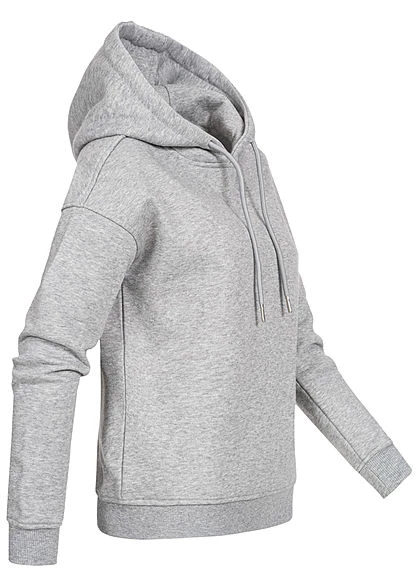 Urban Classics Damen Basic Hoodie Mit Kapuze Medium Grau 4 Urban Classics Damen Basic Hoodie Mit Kapuze Medium Grau – Bild 2