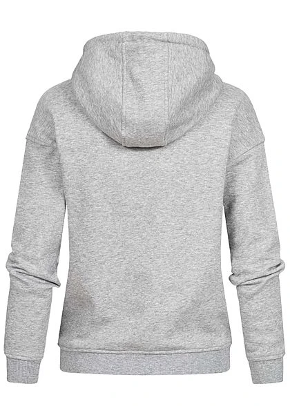 Urban Classics Damen Basic Hoodie Mit Kapuze Medium Grau 5 Urban Classics Damen Basic Hoodie Mit Kapuze Medium Grau – Bild 3