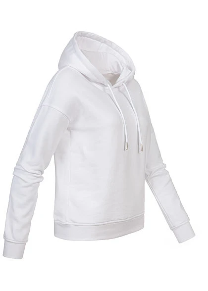 Urban Classics Damen Basic Hoodie Mit Kapuze Weiss 4 Urban Classics Damen Basic Hoodie Mit Kapuze Weiss – Bild 2