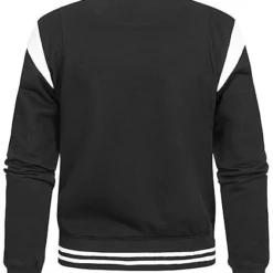 Urban Classics Damen College Sweat Jacke Druckknopfleiste Kontraststreifen Schwarz Weiss 7 Urban Classics Damen College Sweat Jacke Druckknopfleiste Kontraststreifen Schwarz Weiss -Vero Moda Verkaufsgeschäft 21010058 2