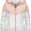 Urban Classics Damen Pull Over Jacke Windbreaker Arrow Print Hell Pink Weiss 1 Urban Classics Damen Pull Over Jacke Windbreaker Arrow Print Hell Pink Weiss -Vero Moda Verkaufsgeschäft 21010095