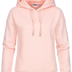 Urban Classics Damen Basic Hoodie Mit Kapuze Pink