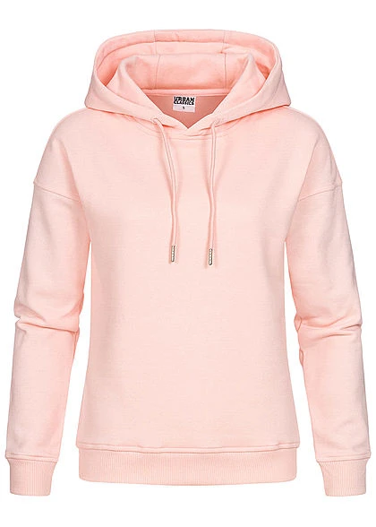 Urban Classics Damen Basic Hoodie Mit Kapuze Pink 3 Urban Classics Damen Basic Hoodie Mit Kapuze Pink