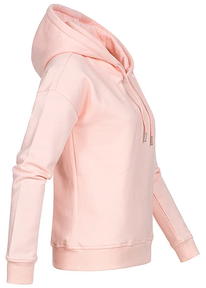 Urban Classics Damen Basic Hoodie Mit Kapuze Pink 5 Urban Classics Damen Basic Hoodie Mit Kapuze Pink – Bild 3