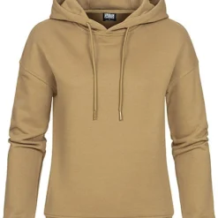 Urban Classics Damen Basic Hoodie Mit Kapuze Warm Sand