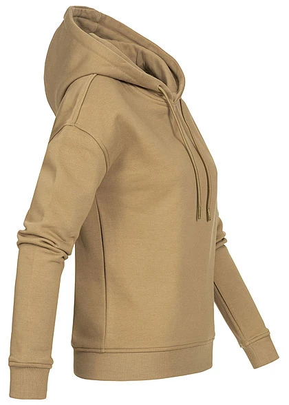 Urban Classics Damen Basic Hoodie Mit Kapuze Warm Sand 4 Urban Classics Damen Basic Hoodie Mit Kapuze Warm Sand – Bild 2