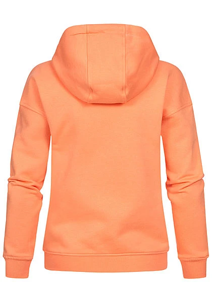 Urban Classics Damen Basic Hoodie Mit Kapuze Papaya Orange 7 Urban Classics Damen Basic Hoodie Mit Kapuze Papaya Orange – Bild 5