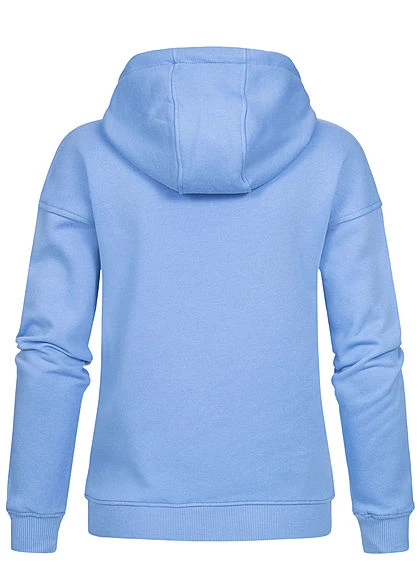 Urban Classics Damen Basic Hoodie Mit Kapuze Clearwater Blau 5 Urban Classics Damen Basic Hoodie Mit Kapuze Clearwater Blau – Bild 3