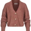 ONLY Damen NOOS V-Neck1 Strickcardigan Mit Knopfleiste Nostalgia Dunkel Rose Lila 1 ONLY Damen NOOS V-Neck1 Strickcardigan Mit Knopfleiste Nostalgia Dunkel Rose Lila -Vero Moda Verkaufsgeschäft 21010245