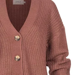 ONLY Damen NOOS V-Neck1 Strickcardigan Mit Knopfleiste Nostalgia Dunkel Rose Lila 9 ONLY Damen NOOS V-Neck1 Strickcardigan Mit Knopfleiste Nostalgia Dunkel Rose Lila -Vero Moda Verkaufsgeschäft 21010245 2