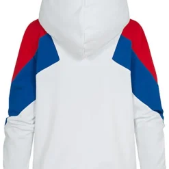 Urban Classics Damen Oversize Colorblock Hoodie 3-Tone Weiss Fire Rot Blau -Vero Moda Verkaufsgeschäft 21020391 2