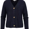 Tom Tailor Damen V-Neck Jacquard-Struktur Cardigan Strickjacke Real Navy Blau 2 Tom Tailor Damen V-Neck Jacquard-Struktur Cardigan Strickjacke Real Navy Blau -Vero Moda Verkaufsgeschäft 21020538