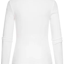 Seventyseven Lifestyle Damen Ribbed V-Neck Longsleeve Snow Weiss 5 Seventyseven Lifestyle Damen Ribbed V-Neck Longsleeve Snow Weiss -Vero Moda Verkaufsgeschäft 21054052 1