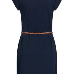 Seventyseven Lifestyle Damen Mini T-Shirt Kleid Inkl. Bindegürtel Navy Blau 7 Seventyseven Lifestyle Damen Mini T-Shirt Kleid Inkl. Bindegürtel Navy Blau -Vero Moda Verkaufsgeschäft 21054067 2