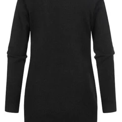 VILA Damen NOOS Longform Cardigan Offener Schnitt 2-Pockets Schwarz 7 VILA Damen NOOS Longform Cardigan Offener Schnitt 2-Pockets Schwarz -Vero Moda Verkaufsgeschäft 21062780 2