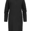 VILA Damen NOOS Oversized Strickkleid Mit Stehkragen Schwarz -Vero Moda Verkaufsgeschäft 21063289
