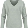 ONLY Damen NOOS V-Neck Strickpullover Rippbüdchen Chinois Grün Melange 1 ONLY Damen NOOS V-Neck Strickpullover Rippbüdchen Chinois Grün Melange -Vero Moda Verkaufsgeschäft 21073312