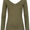 ONLY Damen V-Neck Longsleeve Pullover Kalamata Oliv Grün 1 ONLY Damen V-Neck Longsleeve Pullover Kalamata Oliv Grün -Vero Moda Verkaufsgeschäft 21073373