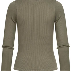 ONLY Damen Ribbed Longsleeve Pullover Kalamata Oliv Grün 5 ONLY Damen Ribbed Longsleeve Pullover Kalamata Oliv Grün -Vero Moda Verkaufsgeschäft 21083463 1