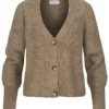 ONLY Damen V-Neck Cardigan Strickjacke Knopfleiste Caribou Braun 1 ONLY Damen V-Neck Cardigan Strickjacke Knopfleiste Caribou Braun -Vero Moda Verkaufsgeschäft 21083472