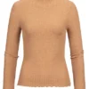 ONLY Damen NOOS Ribbed Frill Longsleeve Pullover Tobacco Braun 1 ONLY Damen NOOS Ribbed Frill Longsleeve Pullover Tobacco Braun -Vero Moda Verkaufsgeschäft 21083581