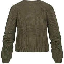 ONLY Damen NOOS V-Neck Struktur Strickcardigan Mit Knopfleiste Kalamata Oliv 7 ONLY Damen NOOS V-Neck Struktur Strickcardigan Mit Knopfleiste Kalamata Oliv -Vero Moda Verkaufsgeschäft 21083608 2