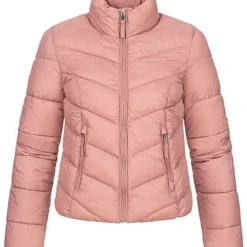 JACQUELINE DE YONG JDY By ONLY Damen Kurze Steppjacke Stehkragen 2-Pockets Woodrose Rosa 8 JACQUELINE DE YONG JDY By ONLY Damen Kurze Steppjacke Stehkragen 2-Pockets Woodrose Rosa -Vero Moda Verkaufsgeschäft 21083639 1