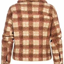 JACQUELINE DE YONG JDY By ONLY Damen Kurze Teddyfell Jacke 2-Pockets Karo Muster Cloud D. Weiss Braun 8 JACQUELINE DE YONG JDY By ONLY Damen Kurze Teddyfell Jacke 2-Pockets Karo Muster Cloud D. Weiss Braun -Vero Moda Verkaufsgeschäft 21083660 2