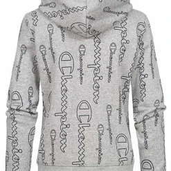 Champion Damen Hoodie Kängurutasche Kapuze Allover Logo Print Grau 8 Champion Damen Hoodie Kängurutasche Kapuze Allover Logo Print Grau -Vero Moda Verkaufsgeschäft 21083679 2