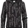 Champion Damen Hoodie Kängurutasche Kapuze Allover Logo Print Schwarz 1 Champion Damen Hoodie Kängurutasche Kapuze Allover Logo Print Schwarz -Vero Moda Verkaufsgeschäft 21083680
