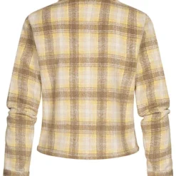 ONLY Damen NOOS Kurze Wolljacke Knopfleiste Karo Muster Sunshine Gelb 7 ONLY Damen NOOS Kurze Wolljacke Knopfleiste Karo Muster Sunshine Gelb -Vero Moda Verkaufsgeschäft 21083836 2